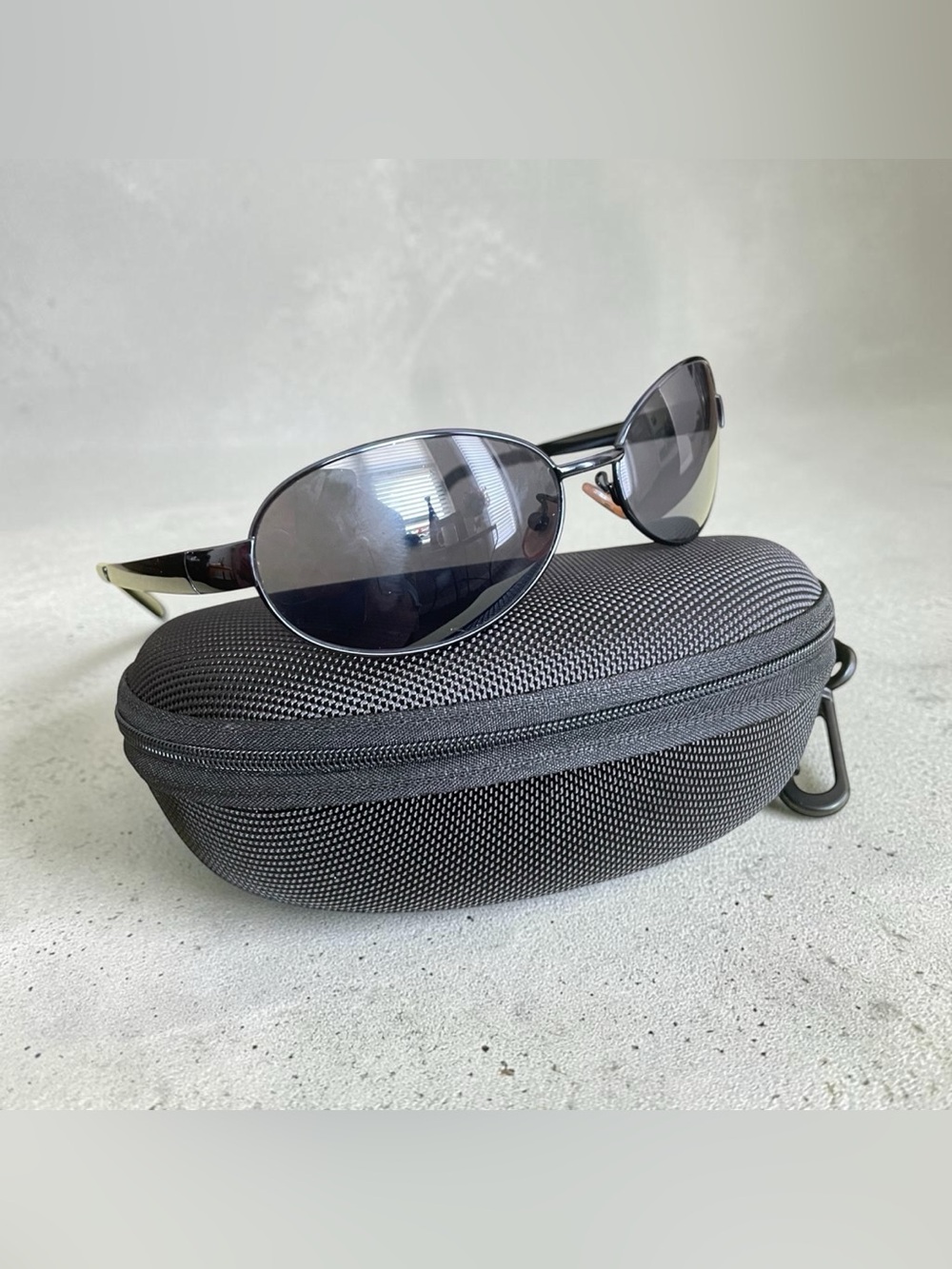 Vintage Replay R 128S 112 Men's Women's Metal Frame Sunglasses & Case